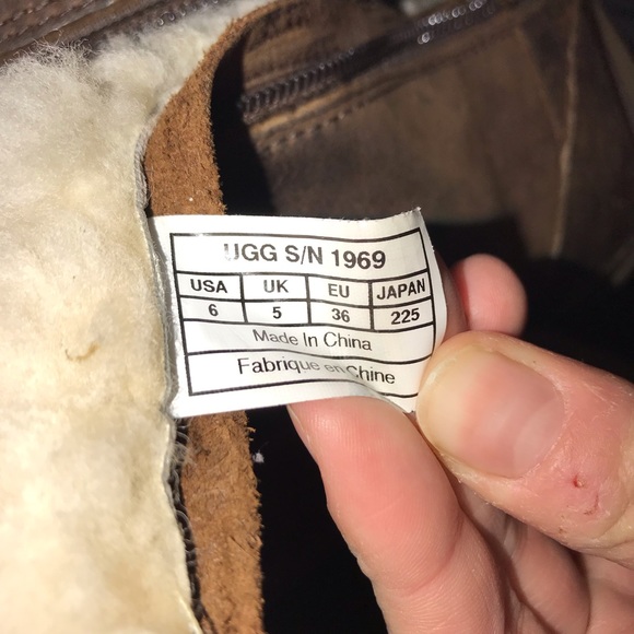Ugg Kensington Toast Leather 969 Boots 